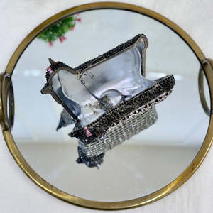 Pochette de Soirée Demi-Lune en Cristal Fantaisie pour Femme, Sac à Main Tendance pour Fêtes, en Acrylique, Vente en Gros d'Inde - Product Image 4