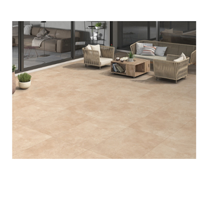 กระเบื้องปูพื้นลายหินธรรมชาติ รุ่น Stonework Luna Sand ขนาด 600x600 มม. สำหรับใช้ภายนอก/ภายใน เหมาะสำหรับห้องครัว บ้านพักตากอากาศ ห้างสรรพสินค้า และสวน - Product Image 1