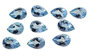 PDM Gems Pear Cut Natural Blue <b>Aquamarine</b> Loose Genuine Gemstones for Jewelry at Wholesale Prices From Indian Wholesaler OEM - Product Image 3