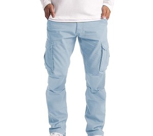 Custom mens cargo pants utility pants multi pocket pants for <b>construction</b> workwear heavy duty - Product Image 3