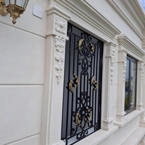 Premium Wrought Iron Window Grilles With Elegant Decorative Design, Enhancing <b>Security</b> And Aesthetic Appeal For Any Building. - Product Image 2