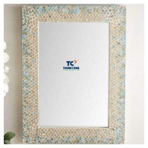 Artisan MOTHER OF PEARL <b>COMPACT</b> <b>MIRROR</b> wholesale supply MOTHER OF PEARL <b>MIRROR</b> premium quality Vietnam - Product Image 1