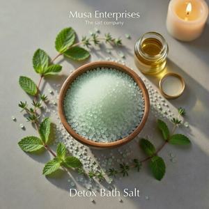 Sel de bain détoxifiant en pierre de l'Himalaya écologique en gros, mélange pur d'herbes pour le soulagement musculaire et une peau douce - Product Image 2