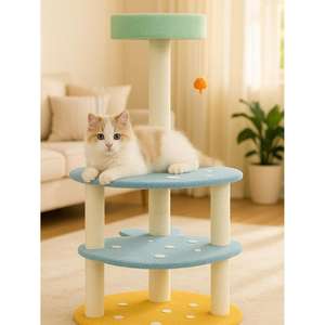 Torre para Gatos Multinivel Todo en Uno YOMMY para Rascarse, Escalar y Descansar - Product Image 6