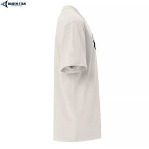 Camisetas para Hombre al por Mayor, Poliéster/Algodón, Ecológicas, de Secado Rápido, Transpirables, Manga Corta, Corte Holgado, Color Liso, Casuales, OEM - Product Image 6