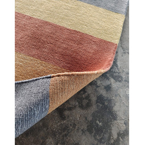 Alfombra de Lana y Viscosa Tejida a Mano de Primera Calidad, Diseño Moderno para Sala de Estar, Dormitorio, Decoración del Hogar, Regalo de Año Nuevo y San Valentín - Product Image 3
