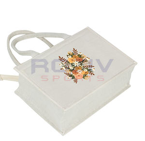 Sac fourre-tout en toile 100 % coton robuste avec film de transfert thermique pour les courses, l'épicerie, l'extérieur et le supermarché - Taille et couleur personnalisables - Product Image 4