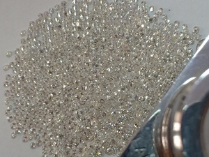 2,70 MM TWC 1,00 CT VVS Clarity DEF Color 100% Diamantes sueltos originales naturales Corte brillante 12 piezas para la eternidad de alta calidad - Product Image 3