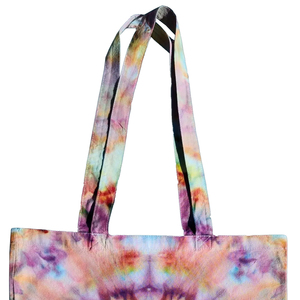 Best Eco-Friendly Custom Logo <b>Bags</b> With Canvas Material Tie Dye Cotton Handle And Beach Shopping Available at Wholesale - Product Image 5