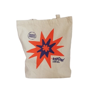 <b>Recyclable</b> Jute <b>Tote</b> <b>Bags</b> with Embroidered Cotton Patchwork Design Hessian for Shopping Use - Product Image 2