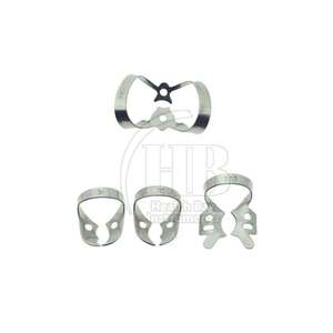 Kit de barrage en caoutchouc manuel pour la vente en gros avec instruments durables en acier inoxydable réutilisables pour la pratique dentaire - Product Image 5