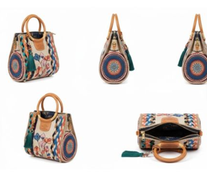 Natural Fiber Jute Ladies Purse Eco Friendly Stylish Handbag for Women - Product Image 6