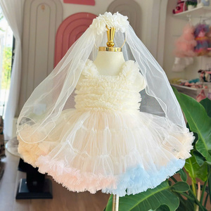Vestido de Tutú de Lujo Personalizado para Bebé, 15 Nhung Nguyen, Vestido de Princesa Esponjoso para Niñas, Fabricante OEM/ODM - Product Image 4