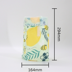 Sac à lunch personnalisé en polyester imperméable et durable pour enfants - Product Image 6