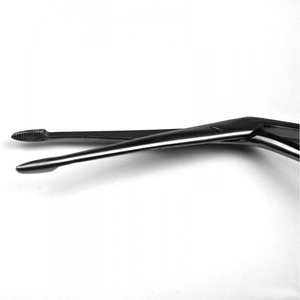 Pinzas de Cocodrilo Manuales de Alta Calidad con Mordazas Microdentadas de 14 cm y 16.5 cm, Instrumento ORL de Acero Inoxidable para Extracción de Polipos - Product Image 4