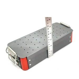 Boîte de rangement vide pour vis de traumatologie dentaire maxillo-faciale de qualité supérieure, en aluminium, kit de rangement pour instruments chirurgicaux vétérinaires en acier inoxydable, certifié CE - Product Image 5