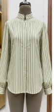 Camisa Elegante de Manga Larga con Estampado Floral y de Leopardo para Mujer, Blusa Formal de Trabajo para Invierno - Product Image 2