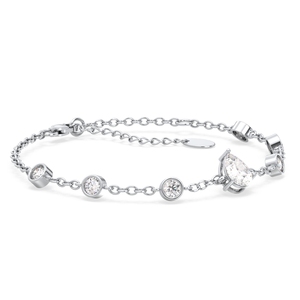 REYES Wholesale Factory Price 925 Sterling <b>Silver</b> GRA Certified Moissanite Link <b>Bracelet</b> Women Anniversary Gift Fine Jewelry - Product Image 2