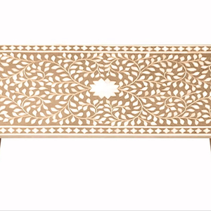 ILAHI's Bone Inlay <b>Drawer</b> Modern Design Agate Detailing <b>Storage</b> Portable Home Furniture - Product Image 1