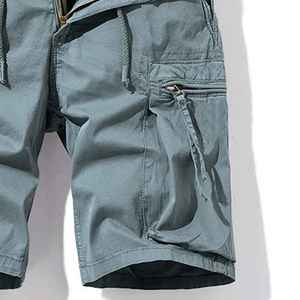 Pantalones Cortos Cargo de Algodón Personalizables para Hombre, de Secado Rápido, Cintura Media, Casuales, Deportivos, para Exteriores, con Logotipo de Diseño Único - Product Image 3