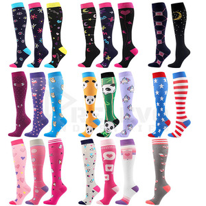 All Season Sports <b>Socks</b> Breathable Stretch <b>Long</b> Crew <b>Socks</b> for Running Training Gym Durable Daily Comfortr - Product Image 2