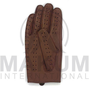 Gants de travail en cuir de mouton avec sangle, confortables et résistants à l'abrasion, pour la conduite et le travail - Product Image 6