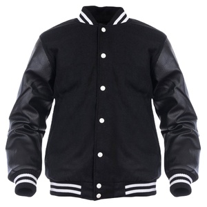 Wholesale Customized Men's Varsity <b>Jackets</b> High Street Style Stand Collar Hot Selling Cool Stylish Fashionable Design - Product Image 1