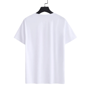 เสื้อครอปแขนสั้นสำหรับผู้หญิงเสื้อฟิตเนสเสื้อตัวสั้นธรรมดาเสื้อใส่วิ่งแขนนุ่มออกแบบได้เอง100% พิมพ์ลายเสื้อผ้าฝ้าย - Product Image 3