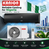 Climatiseur mural intelligent Wifi Kanion OEM 12000 BTU de haute qualité, mini-split domestique 1,5 CV, Climatiseur Hiwall Klimaanlage