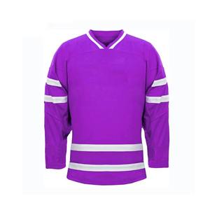 Ensemble d'uniformes de hockey sur glace pour hommes, imprimés exclusifs, service OEM, respirant, séchage rapide, antibactérien, 100% polyester, qualité supérieure - Product Image 1