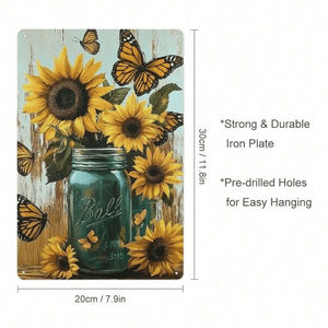 CIFbuy Targa in Alluminio Vintage Rustica 8x12 Pollici (20.3x30.5cm) Decorazione per la Casa con TikTok per Servizio Ritiro Temu - Product Image 3