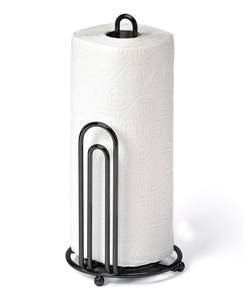 Freestanding Iron Toilet Paper Holder With Vertical Multi <b>Roll</b> Storage <b>Rack</b> For Bathroom Organization And Space Saving - Product Image 1