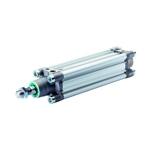 Cilindro Neumático de Doble Acción, Cuerpo de Aluminio, Pistón Amortiguado, ISO 15552, Automatización Industrial - Product Image 1