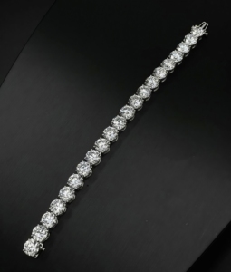 Aniva Lab-Grown Diamond 925 Sterling Silver 2.5 TO 6 IGI Certificate VVS Jewelry Gifts Tennis Bracelet <b>for</b> Women <b>Men</b> - Product Image 4