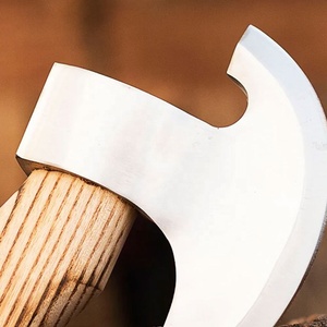 Mango de madera para hacha de pizza de acero inoxidable de diseño moderno para un uso cómodo y un rendimiento duradero en cocina y restaurante - Product Image 6