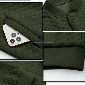Men Winter Jacket Deluxe Texture Woolen Blend Smooth Finish Tailored Contemporary Silhouette - Product Image 2