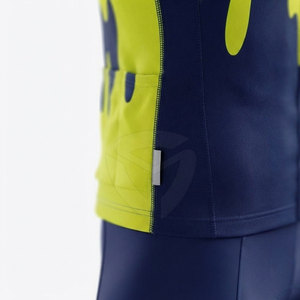 Ensemble maillot et short de cyclisme pour homme, uniforme de cyclisme haut de gamme, tissu à séchage rapide pour la course, le tourisme et les sports de plein air - Product Image 5
