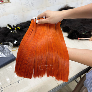 Cheveux Alpha VIP de la plus haute qualité en gros Remy vierges vietnamiennes sans enchevêtrement d'os brut perruques de cheveux raides Extensions tisse - Product Image 2