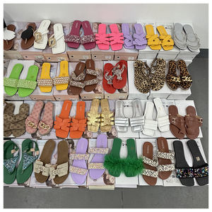 Pantuflas de Verano para Mujer de Marca Original al por Mayor, Varios Estilos, Envío Aleatorio, Pantuflas de Verano de Estilos Variados Enviadas al Azar - Product Image 2