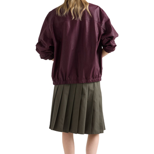 Blouson en cuir d'agneau Nappa pour femme, veste de luxe minimaliste, vêtements d'extérieur de créateur, fabricant et fournisseur OEM sur mesure, marque privée - Product Image 2