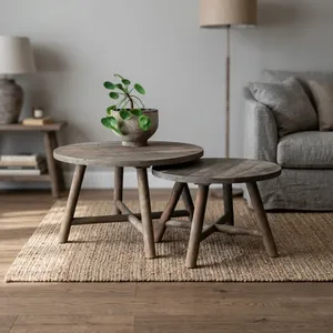 Premium <b>Reclaimed</b> Mango <b>Wood</b> Eco-Friendly Durable Modular Coffee <b>Table</b> Rustic Farmhouse Vintage Design Living Room Furniture - Product Image 4
