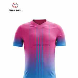 Nuevo Modelo de Ropa Deportiva, Conjunto de Entrenamiento, Material de Primera Calidad, Camiseta de Fútbol de Manga Corta, Uniformes - Product Image 4