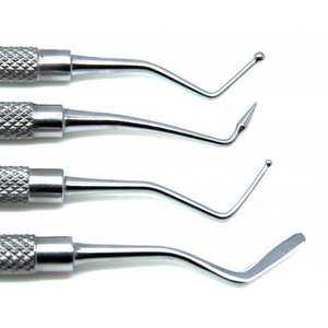 เครื่องมือทันตกรรม RWS INSTRUMENTS รุ่น RWS-DBCC-4928 ทำจากเหล็กกล้าไร้สนิมสีเงิน สามารถนึ่งฆ่าเชื้อได้ ได้รับการรับรองมาตรฐาน CE  ใช้สำหรับขูดหินปูน  แบบมีลายกันลื่น - Product Image 6
