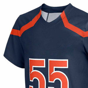 Maillot et uniforme de lacrosse personnalisables, fabriqués en usine, nouveau design avec impression par sublimation de haute qualité pour les équipes, les clubs, les écoles - Product Image 4