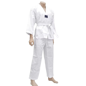 Service OEM ODM, uniforme de taekwondo fabriqué dans des matériaux de la meilleure qualité, uniformes de taekwondo sur mesure en gros - Product Image 4