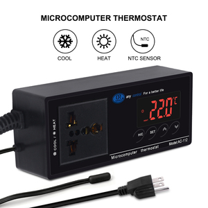 Bộ điều khiển nhiệt độ thông minh YAGO AC112, thiết bị điều chỉnh nhiệt độ cắm điện cho bể cá, chuồng nuôi, nhà kính, điều khiển nhiệt và làm mát. - Product Image 1
