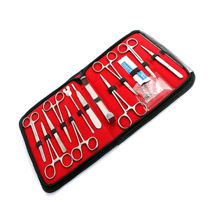 ชุดเครื่องมือผ่าตัดทันตกรรมสัตว์เลี้ยงแบบใช้มือทำจากสแตนเลสสตีล 14 ชิ้น ออลอินวัน - Product Image 4