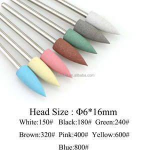 Punte Abrasive in Silicone per Laboratorio Dentistico da 2,35mm all'Ingrosso, Frese in Silicone per Laboratorio Odontoiatrico - Product Image 4