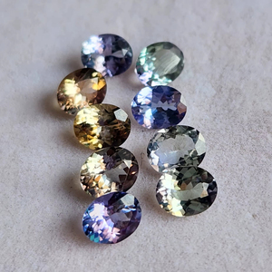 Tanzanita Natural de Calidad AAA+ con Color Bio, Corte Facetado de 5x4 a 7x9 mm, Gema Suelta para Joyería - Product Image 4