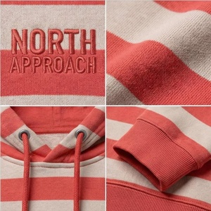 Sudadera con Capucha a Rayas North Approach, Unisex, Corte Regular, Tejido de Algodón, Informal, para Otoño - Product Image 4